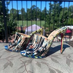 Christian Louboutin Platform Mules